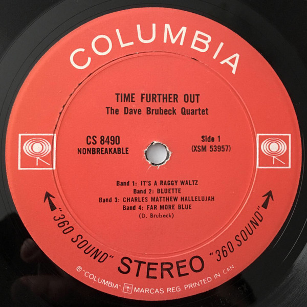 The Dave Brubeck Quartet - Time Further Out (Miro Reflexions) | Columbia (CS 8490) - 3