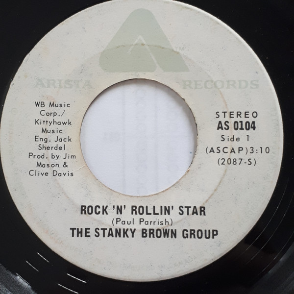 The Stanky Brown Group – Rock 'N' Rollin' Star (1975, Vinyl) - Discogs