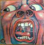 Cover of In The Court Of The Crimson King, 1970, Vinyl