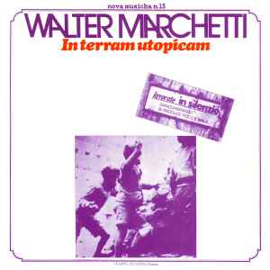Walter Marchetti - In Terram Utopicam album cover