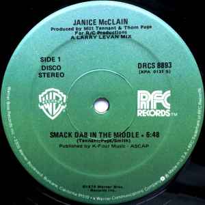 Janice McClain - Smack Dab In The Middle album cover