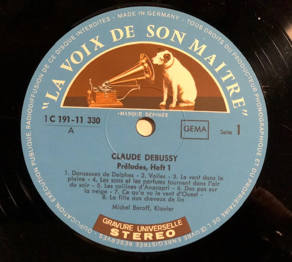 last ned album Claude Debussy, Michel Béroff - Préludees Hef 1 2 Estampes Pour Le Piano