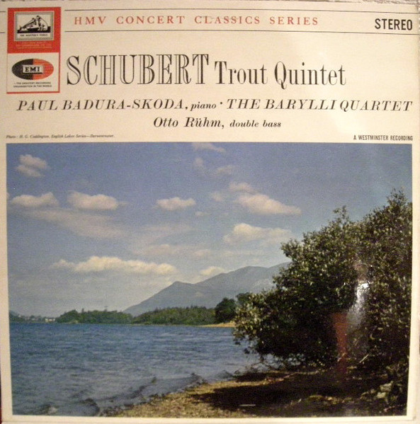 Schubert, Paul Badura-Skoda, The Barylli Quartet, Otto Rühm