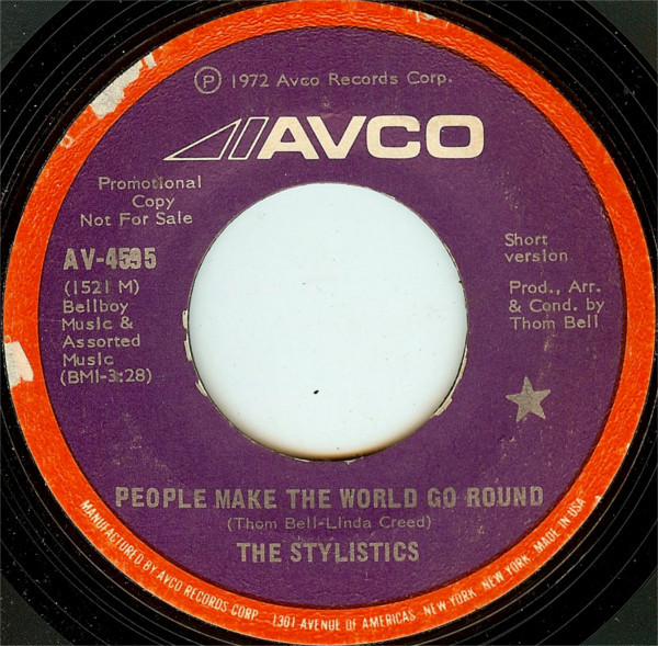 The Stylistics – People Make The World Go Round (1972, (Ƨ) Shelley