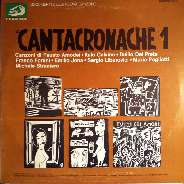 Cantacronache 1 (1971, Vinyl) - Discogs