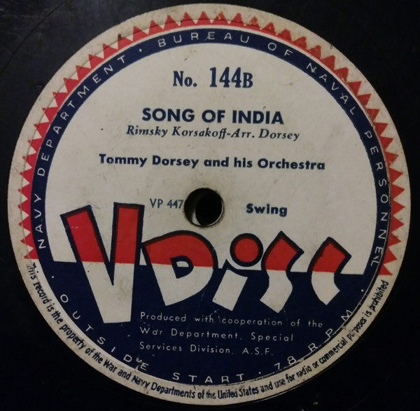 ladda ner album Tommy Dorsey And His Orchestra - Boogie Woogie Song Of India