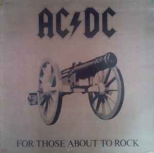 VINILOS, AC/DC - FOR THOSE ABOUT TO ROCK (WE SALUTE YOU)