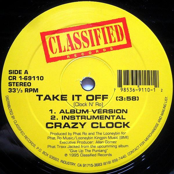 baixar álbum Crazy Clock - Take It Off