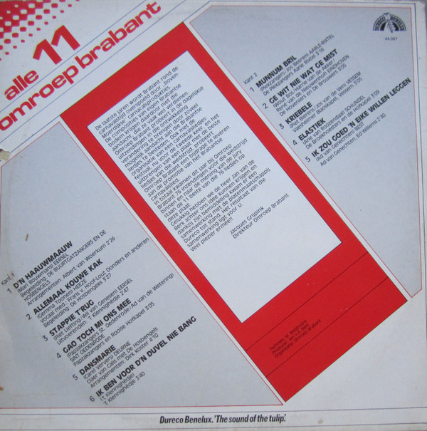 last ned album Various - Alle 11 Omroep Brabant Carnaval 1981