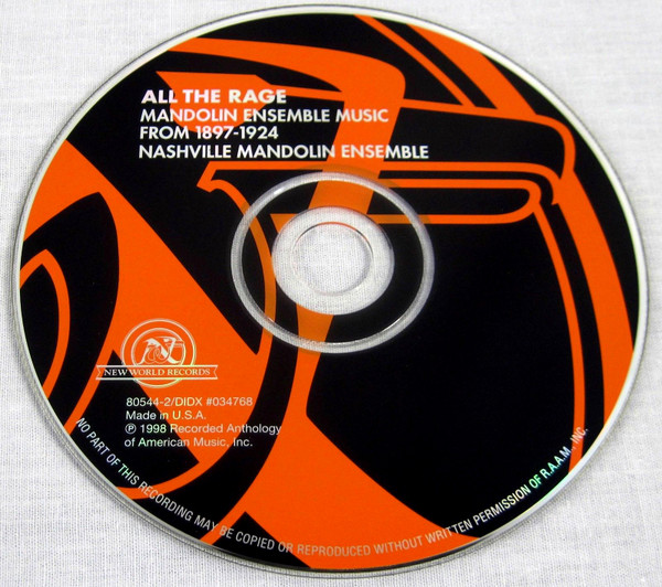 Album herunterladen Nashville Mandolin Ensemble - All The Rage