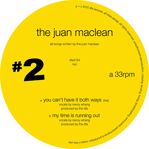 The Juan MacLean – You Can't Have It Both Ways (2002, Vinyl) - Discogs