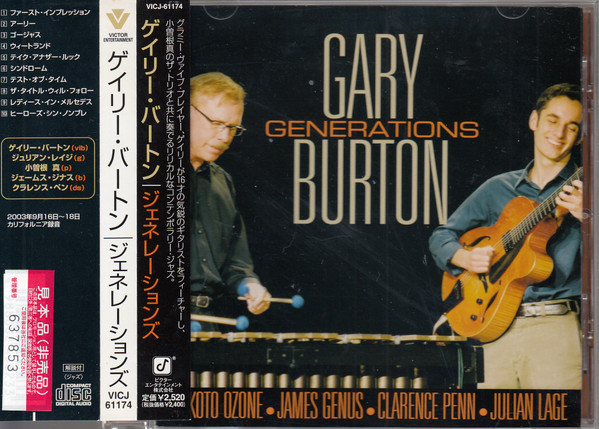 Gary Burton – Generations (2004, CD) - Discogs