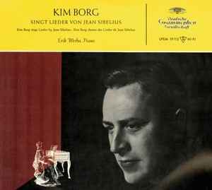 Kim Borg - Kim Borg Singt Lieder Von Jean Sibelius  album cover