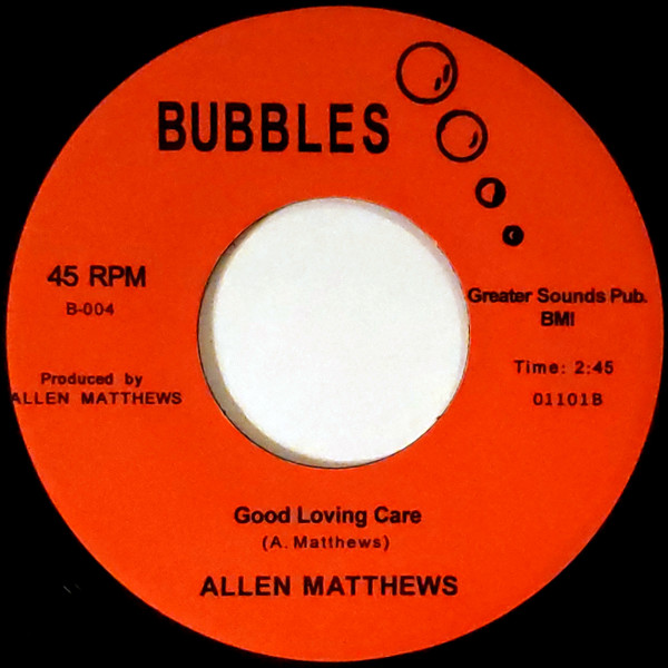 baixar álbum Allen Matthews - Allens Party Good Loving Care