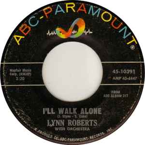 Lynn Roberts - I'll Walk Alone album cover