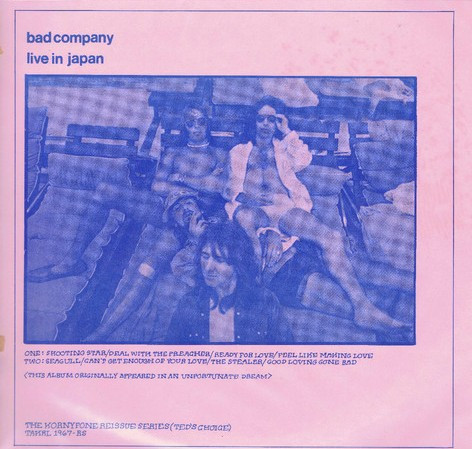 Bad Company – Live In Japan (Vinyl) - Discogs