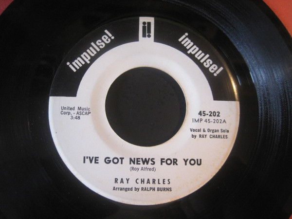 baixar álbum Ray Charles - Ive Got News For You Im Gonna Move To The Outskirts Of Town
