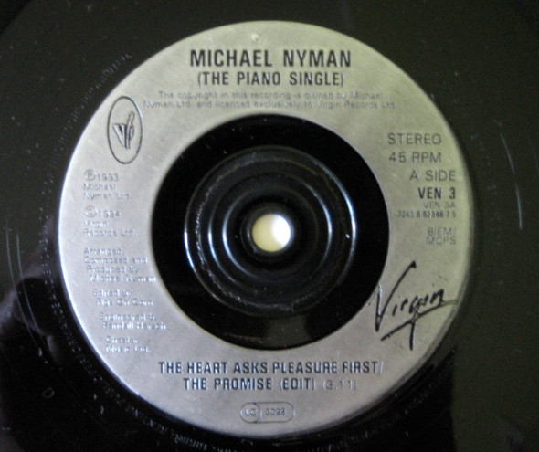 last ned album Michael Nyman - The Piano Single