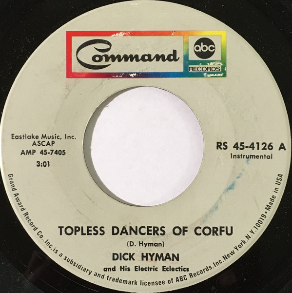 last ned album Dick Hyman And His Electric Eclectics - Topless Dancers Of Corfu The Minotaur