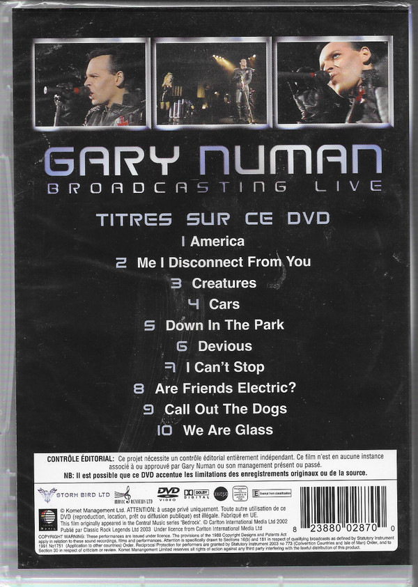 baixar álbum Gary Numan - Broadcasting Live 30th Anniversary Special Edition