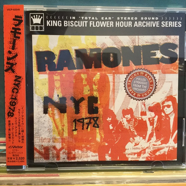 Ramones – Live January 7, 1978 At The Palladium, NYC (2004, Clear