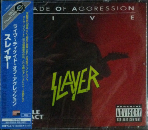 Slayer – Decade Of Aggression Live (2002, CD) - Discogs