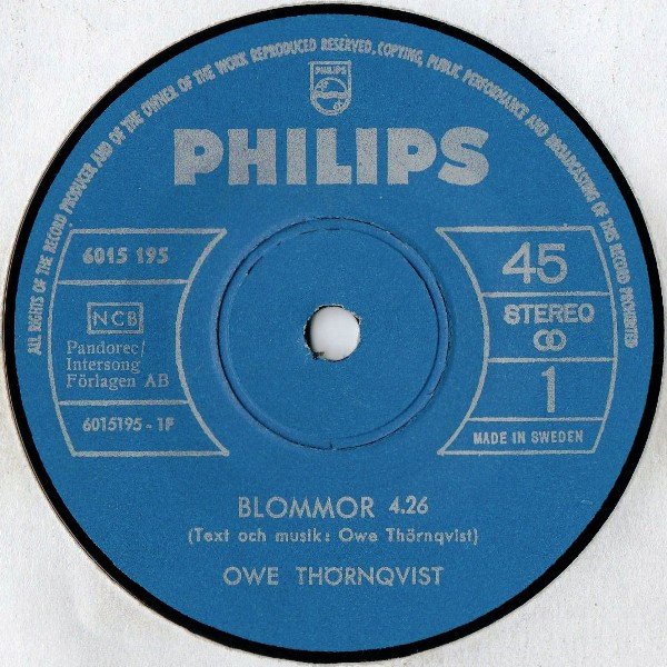 lataa albumi Owe Thörnqvist - Blommor
