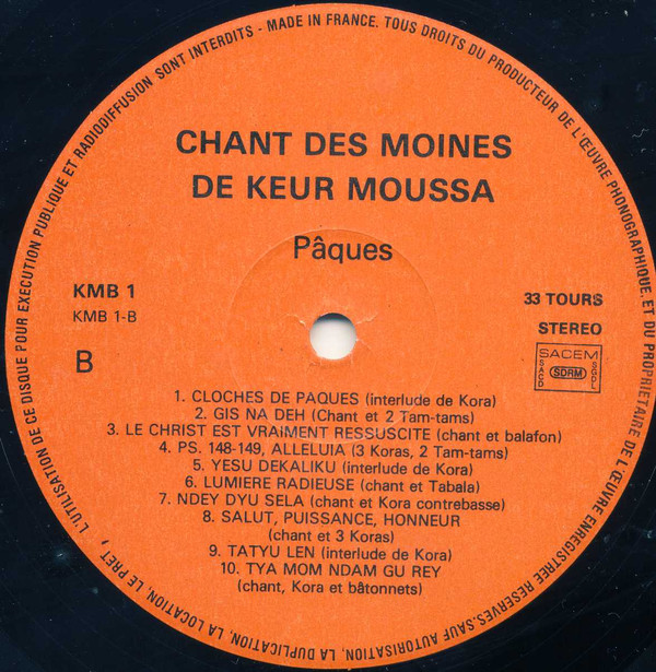 baixar álbum Moines Du Prieuré De Keur Moussa - Lumière Radieuse