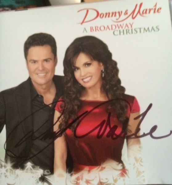 Donny And Marie Christmas 2022 Donny & Marie – A Broadway Christmas (2010, Cd) - Discogs