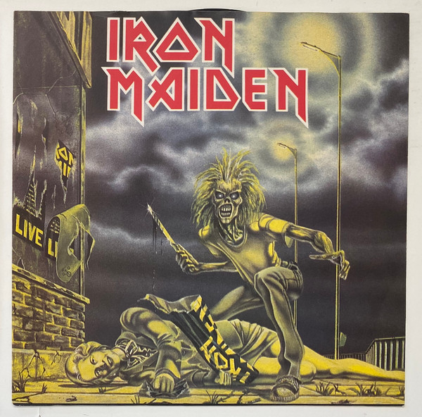 Iron Maiden – Sanctuary (1980, Uncensored, Vinyl) - Discogs
