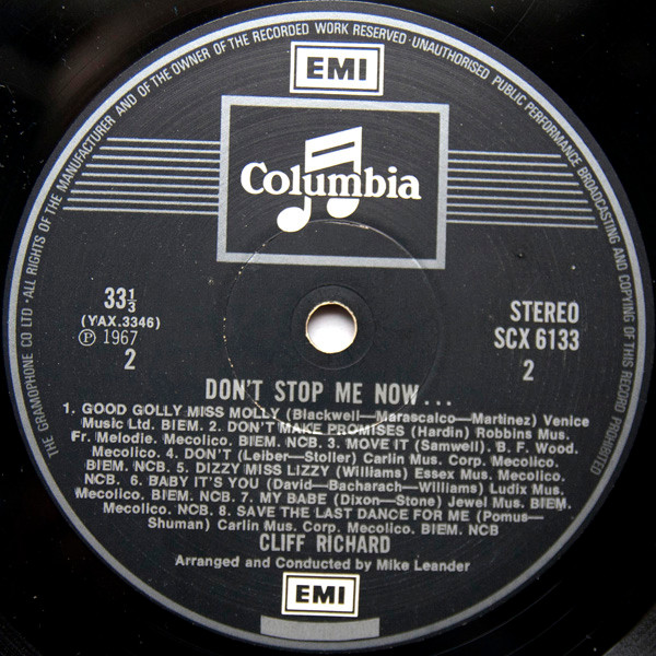 baixar álbum Cliff Richard - Dont Stop Me Now