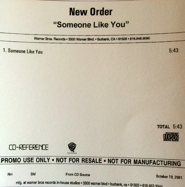 New Order - Someone Like You | Releases | Discogs