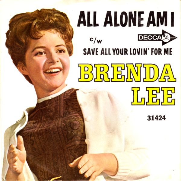 Brenda Lee – All Alone Am I (1963, Vinyl) - Discogs