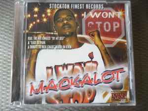 Mackalot - I Won't Stop album cover
