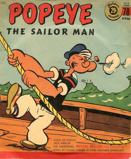 Mitch Miller And Orchestra – I'm Popeye The Sailor Man / Scuffy 