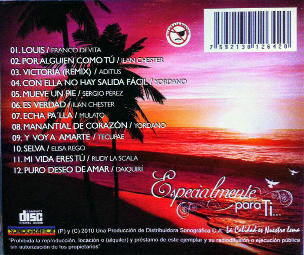 ladda ner album Various - Especialmente Para Ti