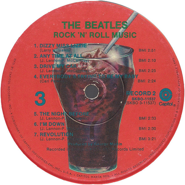 The Beatles - Rock 'N' Roll Music | Capitol Records (SKBO-11537) - 6