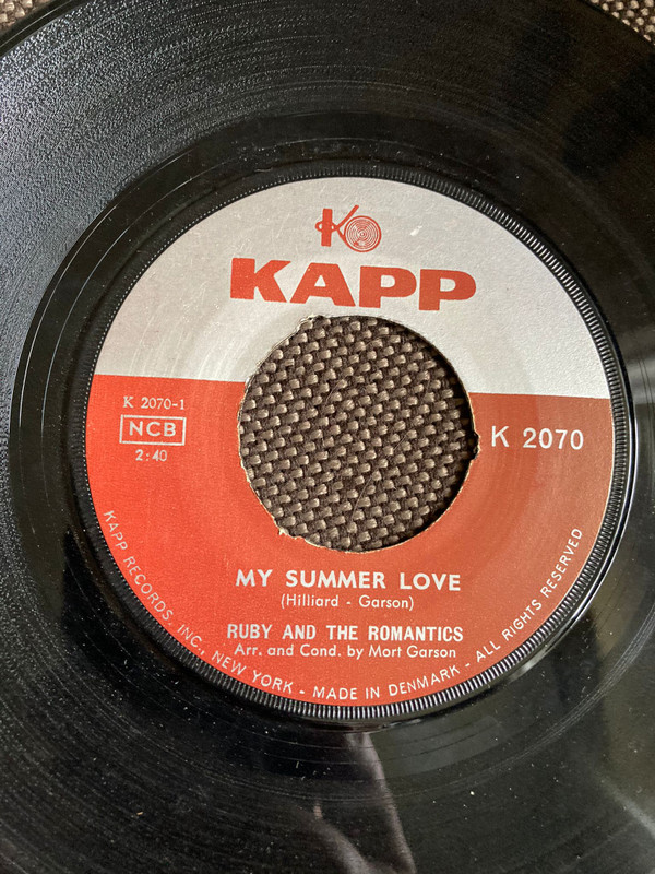 lataa albumi Ruby And The Romantics - My Summer Love Sweet Love And Sweet Forgiveness