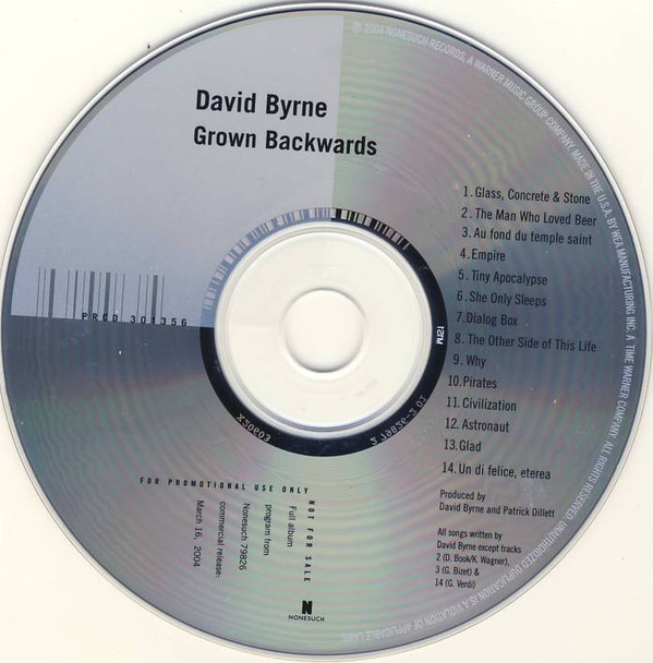 lataa albumi David Byrne - Grown Backwards