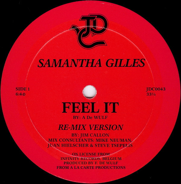 Album herunterladen Samantha Gilles - Feel It