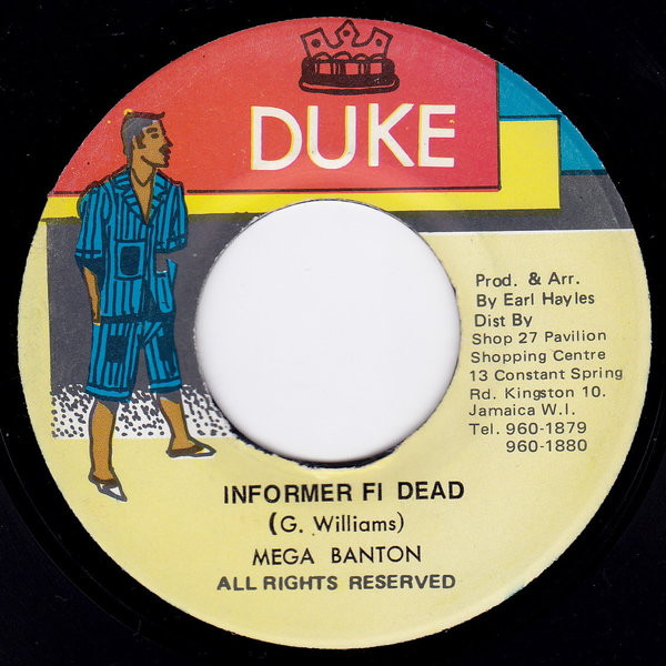 Mega Banton – Informer Fi Dead (Vinyl) - Discogs