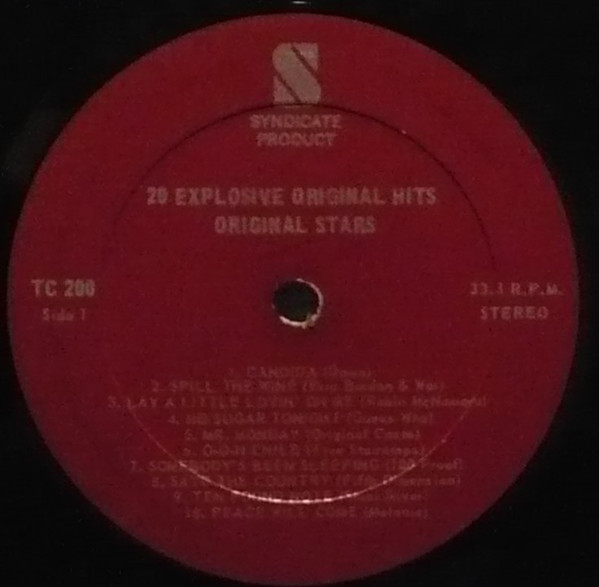 ladda ner album Various - 20 Explosive Hits by 20 Original Stars