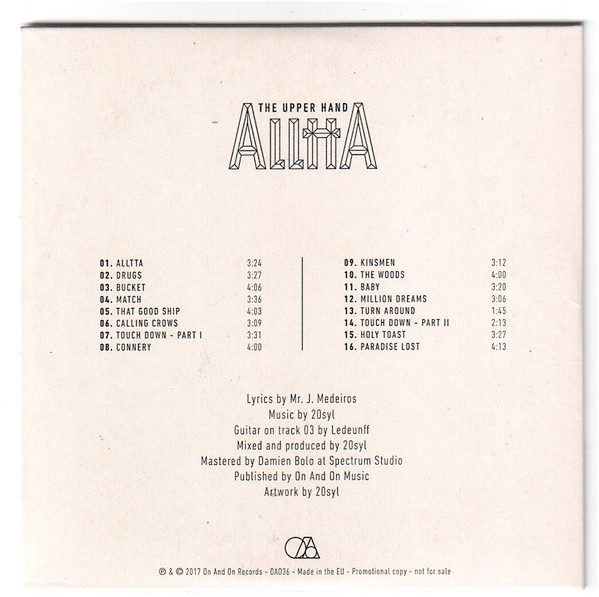 télécharger l'album Alltta - The Upper Hand