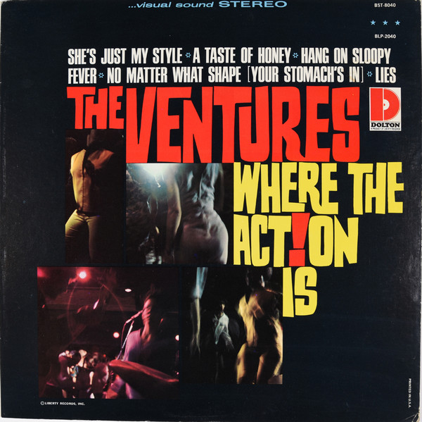 The Ventures – Where The Action Is (1965, Vinyl) - Discogs