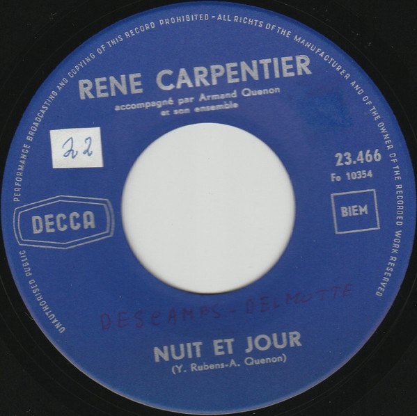 descargar álbum Rene Carpentier - Au Carnaval De Binche Nuit Et Jour