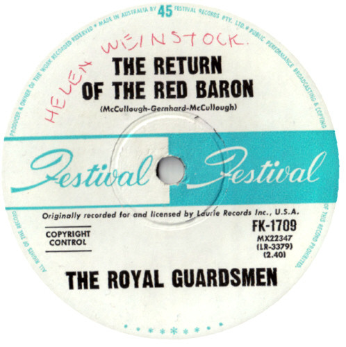 THE ROYAL GUARDSMEN THE RETURN OF THE レッド / BARON/SWEETMEATS