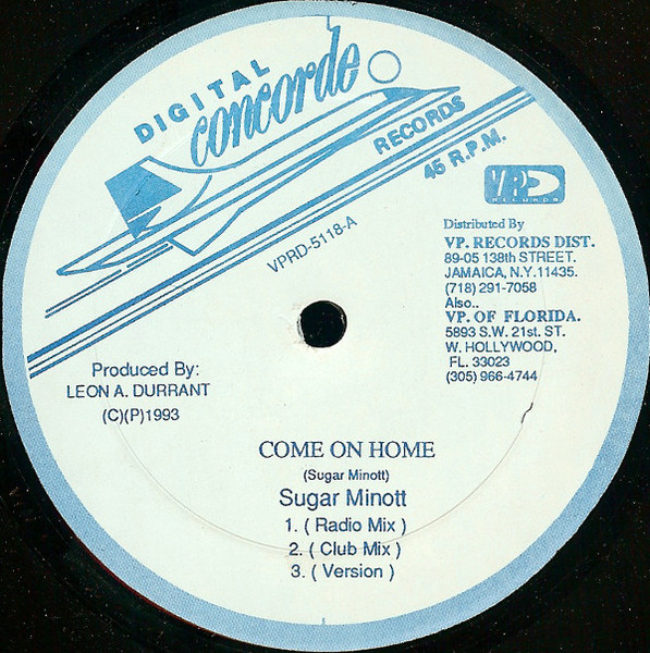 Sugar Minott / Glen Ricketts – Come On Home / Being With You (1993