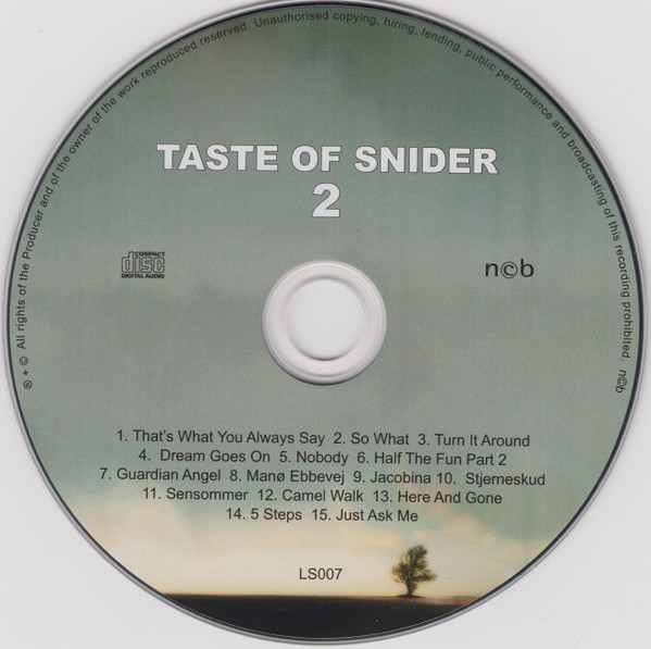 last ned album Gary Snider - Taste Of Snider 2