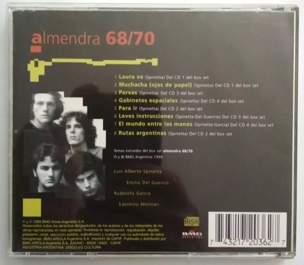 télécharger l'album Almendra - Almendra 6870