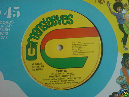 Wayne Jarrett – Chip In (1981, Vinyl) - Discogs